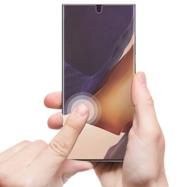 SM Galaxy Note 20 Film Ön Arka Full Koruyucu Membran Nano Hidrojel Koruyucu Set-(5775) - Görsel 4