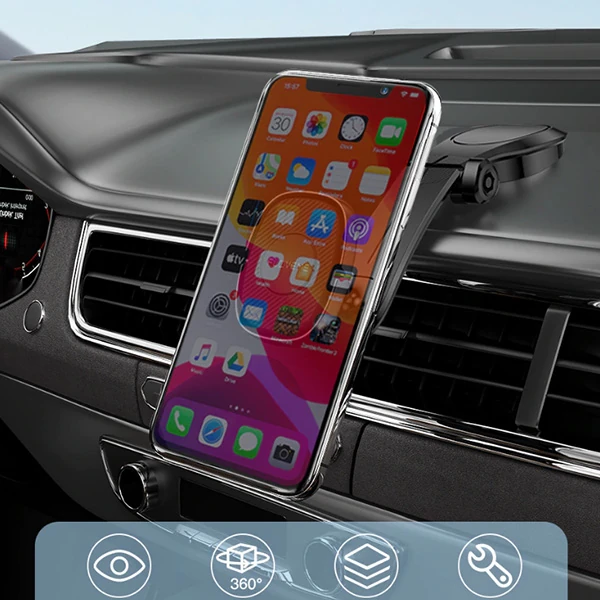 FLOVEME Manyetik Dashboard Mıkantıslı Araç Telefon Tutucu-(5775) - Görsel 2