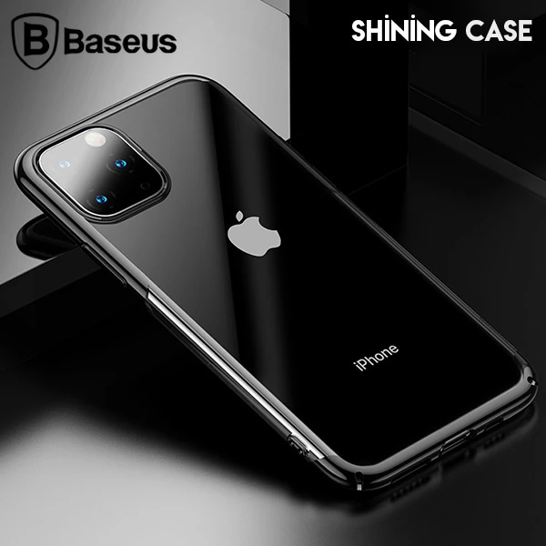 Baseus Shining Case İPhone 11 Pro Max 6.5 Ultra ince Silikon Kılıf-(5775) - Görsel 2
