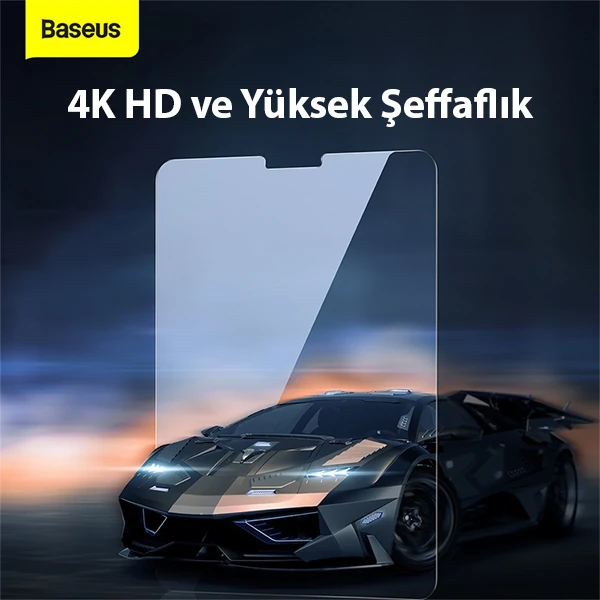 Baseus iPad 9.7 2018 / 2017 / Pro 9.7 / Air 2 / Air Tempered Cam Ekran Koruyucu-(5775) - Görsel 5