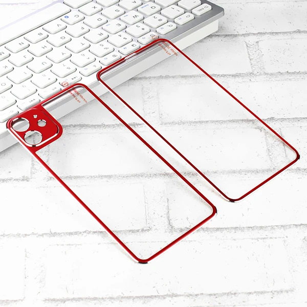 İPhone 11 6.1 Metal Çerçeve Ön Arka 3D Full Tempered Cam Koruyucu-(5775) - Görsel 3