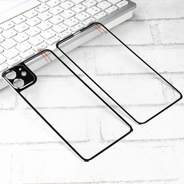 İPhone 11 6.1 Metal Çerçeve Ön Arka 3D Full Tempered Cam Koruyucu-(5775) - Görsel 6