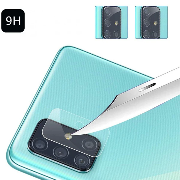 Ally Samsung Galaxy M51 Tempered Cam Kamera Koruyucu-(5775) - Görsel 4