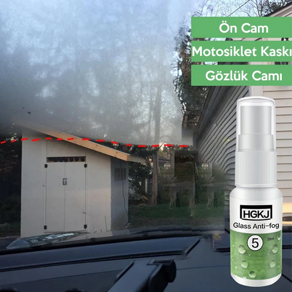 HGKJ 5 20ml Buğu Önleyici Buhar Engelleyici Araba Cam Temizleyici Anti Fog Agent-(5775) - Görsel 2