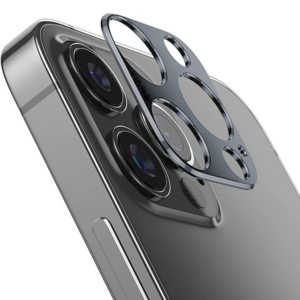 İPhone 12 Pro 3D Metal Kamera Koruyucu Metal Lens-(5775)
