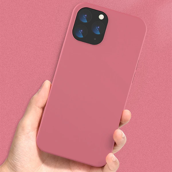 İPhone 12-İPhone 12 Pro Lansman Kılıf İçi Kadife Soft Silikon Kılıf-(5775) - Görsel 3