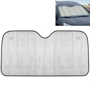 ALLY 5 Katmanlı Alüminyum Katlanabilir Araç Ön Cam Güneşliği -140x70 Isı Yalıtımlı-(5775)