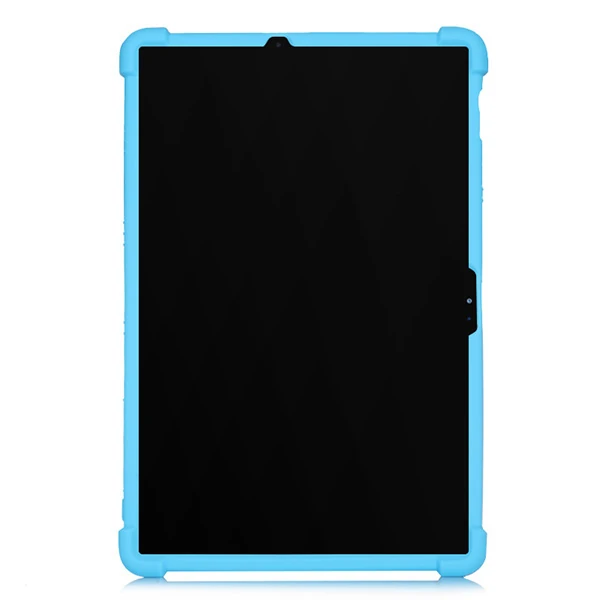 ALLY Galaxy Tab S8 Plus S7 Plus S7 FE T970 T975 Kılıf 12.4 inç Standlı Silikon Kılıf-(5775) - Görsel 5