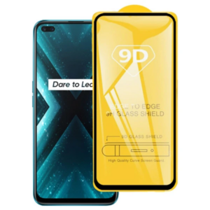 OPPO Realme 7 Pro 9D Full Glue Tempered Cam Ekran Koruyucu-(5775)