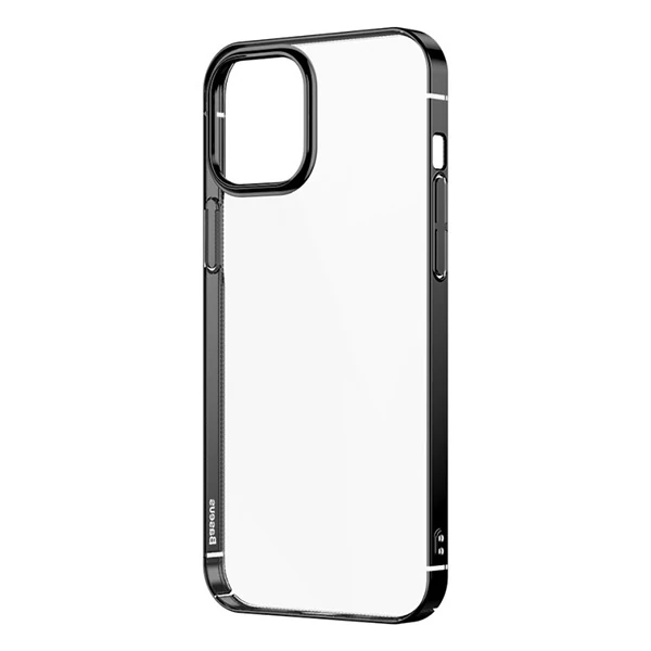 Baseus Glitter Case İPhone 12 Mini 5.4 Şeffaf Lüx Silikon Kılıf Soft TPU Kılıf-(5775) - Görsel 5