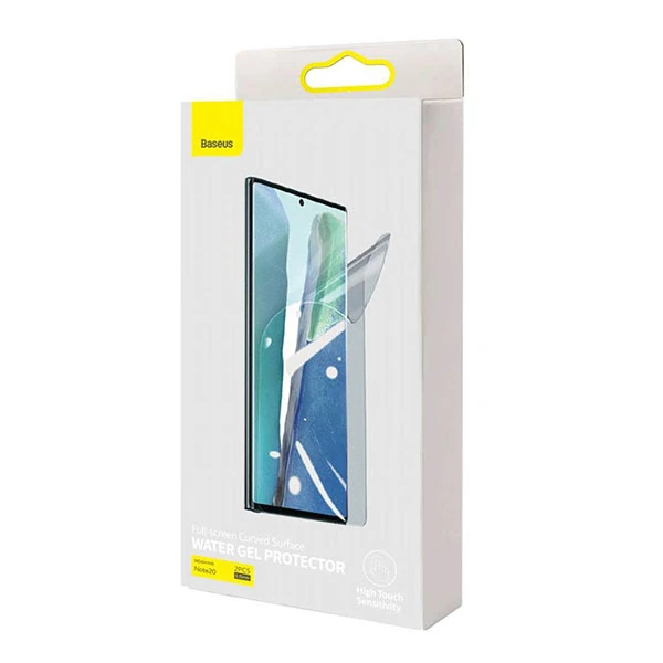 Baseus Sm Galaxy Note 20 Full Ekran Koruyucu 0.15mm 2 Adet Set Water Gel-(5775) - Görsel 4