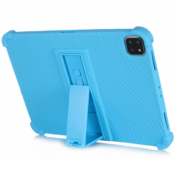 ALLY iPad Air 10.9 İnç Standlı Silikon Kılıf 20202022-(5775) - Görsel 4