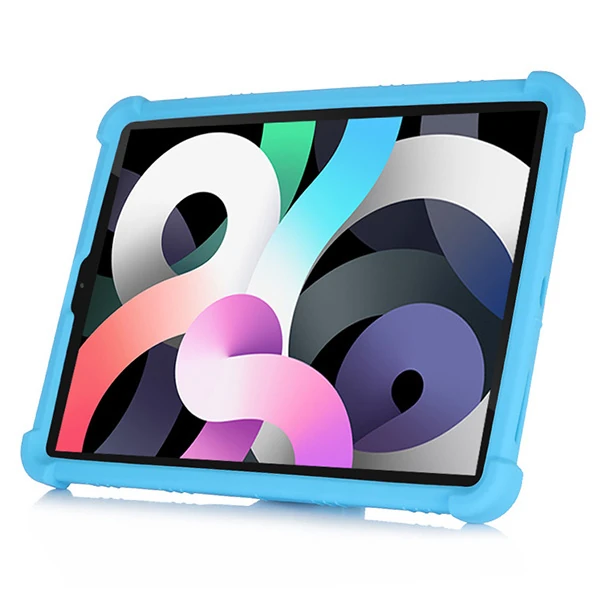 ALLY iPad Air 10.9 İnç Standlı Silikon Kılıf 20202022-(5775) - Görsel 5