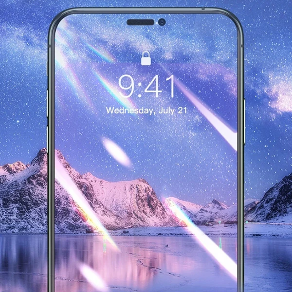 Baseus 0.25mm İPhone 11 PRO Max-XS Max 3D Curved Full Anti Blue Ekran Koruyucu-(5775) - Görsel 4