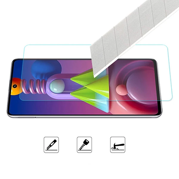 ALLY Sm Galaxy M51 Tempered Kırılmaz Cam Ekran Koruyucu-(5775) - Görsel 4