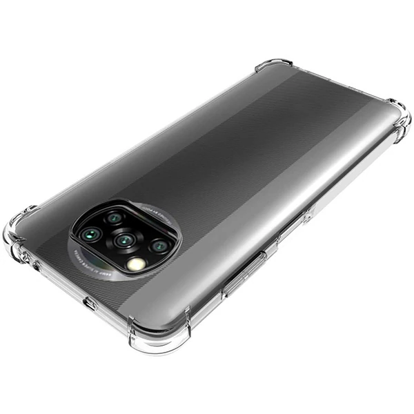 ALLY Poco X3 Anti-Drop Silikon Kılıf Shockproof Kılıf-(5775) - Görsel 4