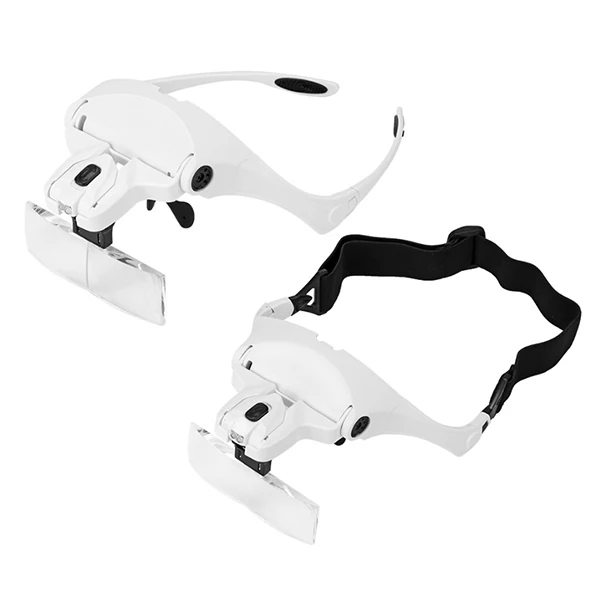 ALLY 9892B2 Yedek Lensli Led Işıklı Kafa Büyüteçi-(5775) - Görsel 3