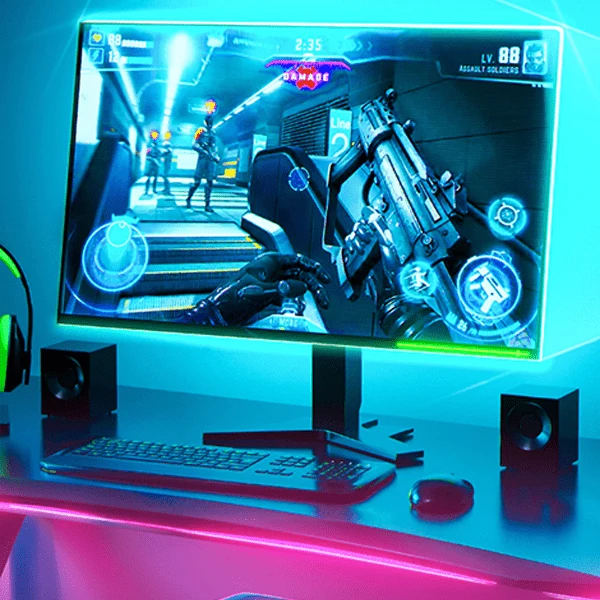 BASEUS Game Light RGB 5050 Esnek Oyuncu Pc LED Şerit Işık 5W15 m-(5775) - Görsel 2