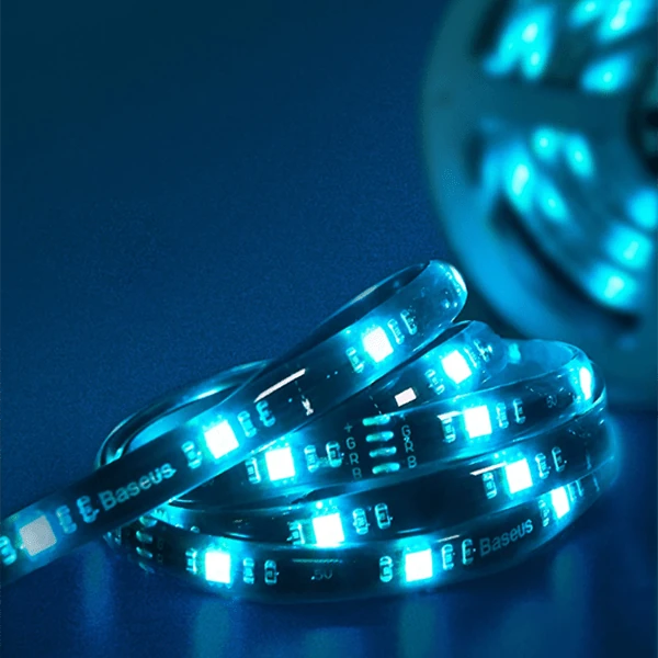 BASEUS Game Light RGB 5050 Esnek Oyuncu Pc LED Şerit Işık 5W15 m-(5775) - Görsel 5