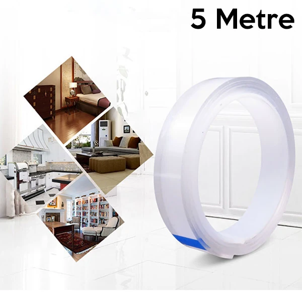 ALLY 5M Çift Taraflı Bant-Nano Teknolojili-Süper Güçlü Bant-Yapıştırıcı-(5775) - Görsel 2