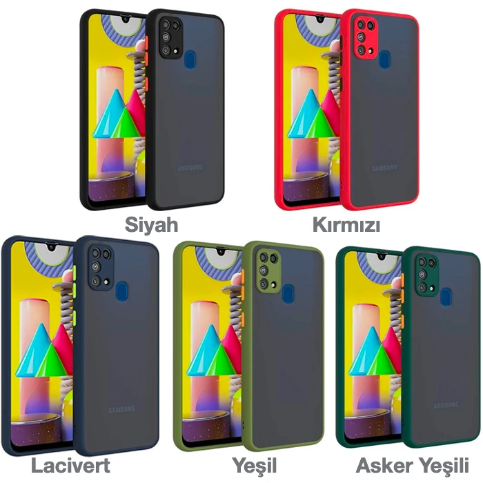 SM Galaxy A21S (SM-A217) Kamera Korumalı Premium Silikon Kılıf-(5775) - Görsel 6