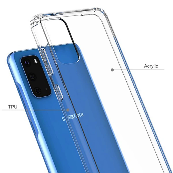Ally Samsung Galaxy A01 Anti-Drop Darbe Emici Silikon Kılıf-(5775) - Görsel 2