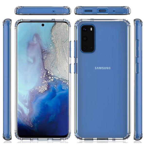 Ally Samsung Galaxy A01 Anti-Drop Darbe Emici Silikon Kılıf-(5775) - Görsel 5