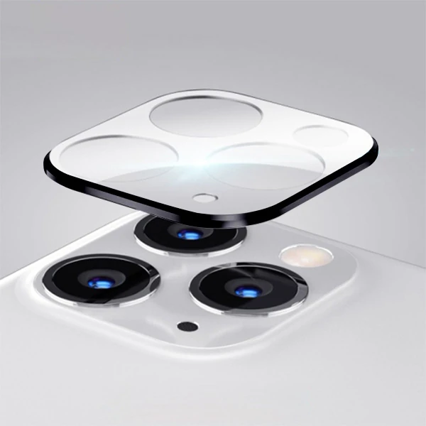 Usams US-BH577 iPhone11 Pro Max Tempered Cam Kamera Koruyucu-(5775) - Görsel 3