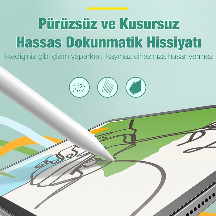 Baseus iPad Mini 8.3inç (2021) Manyetik Kenarlı Mıknatıslı Ekran Koruyucu-(5775) - Görsel 5