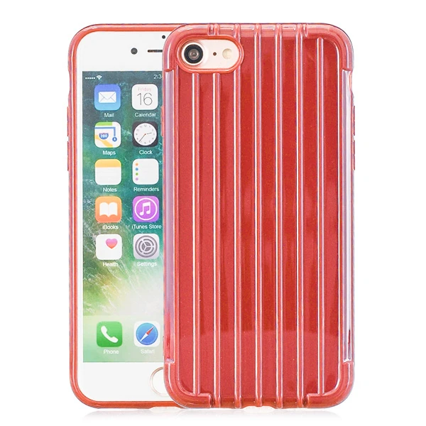 Ally iPhone 8/7/SE 2 (2020) Trunk Lines ince Soft Silikon Kılıf-(5775) - Görsel 3