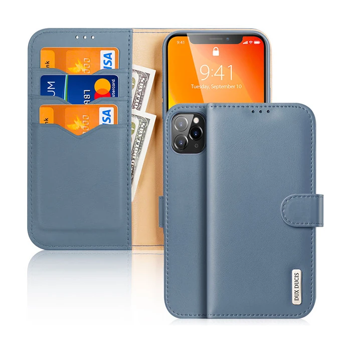 Dux Ducis iPhone 11 Pro Max Kılıf Mıknatıslı Cüzdanlı Deri Kılıf Hivo Series-(5775) - Görsel 2