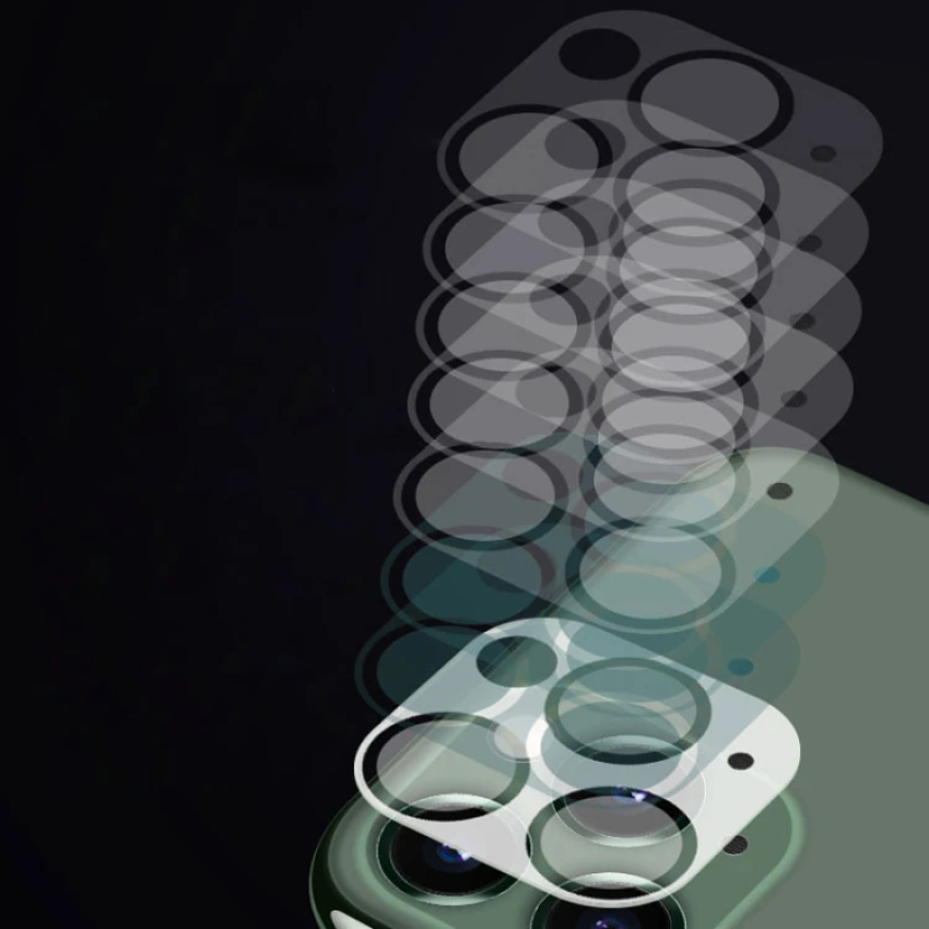 iPhone 12 Mini 5.4 Full Tempered Kamera Koruyucu Kırılmaz Cam-(5775) - Görsel 3