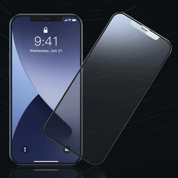 Baseus 0.25MM İPhone 12-12 PRO 6.1 3D Full Tempered Cam Ekran Koruyucu 2adet-(5775) - Görsel 4