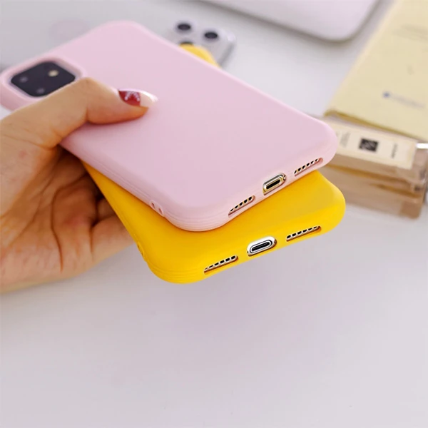 Ally iPhone SE3-SE2 İPhone 8-7 Kılıf Shockproof Tpu Soft Slim Silikon Kılıf-(5775) - Görsel 6