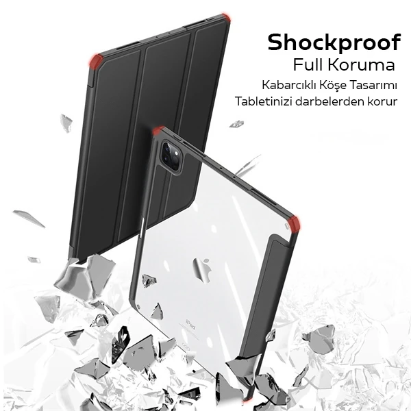 Dux Ducis iPad Pro 11 (201820202021.2022) Kılıf Kalem Bölmeli Toby Series-(5775) - Görsel 4