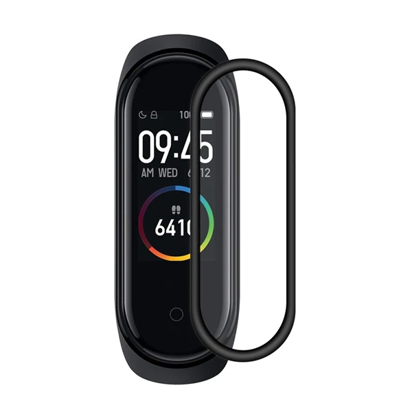 Xiaomi Mi Band 6-Mi Band 5 3D Kavisli Full Kaplama Koruyucu-(5775) - Görsel 4