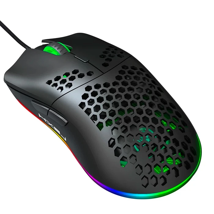 HXSJ J900 USB Kablolu RGB Dpi Oyuncu Mouse Gaming Mouse-(5775)