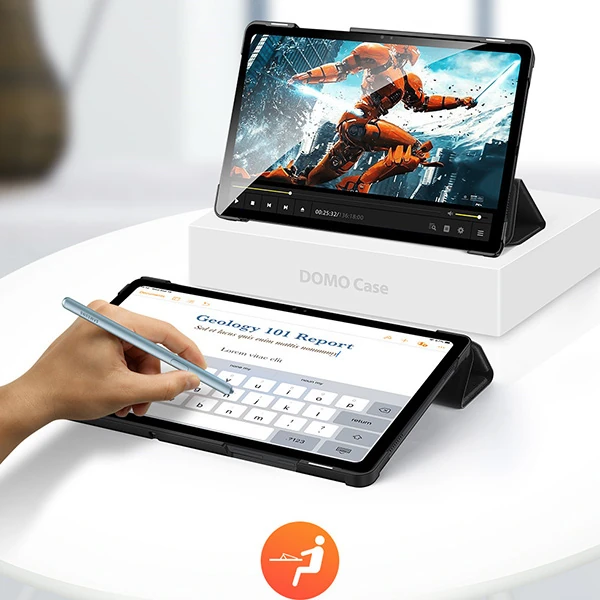 DUX DUCİS SM Tab A7 10.4 2020 (T500/T505) Kılıf Soft Tpu Mıknatıslı Domo Kılıf-(5775) - Görsel 6