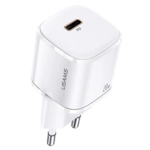 USAMS T36 20W Mini PD Hızlı Şarj Aleti 20W USB-C Güç Adaptörü-(5775)