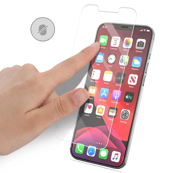 ALLY İPhone 12 Mini 5.4 Matte HD Tempered Cam Ekran Koruyucu-(5775) - Görsel 3