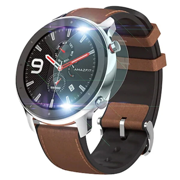 Amazfit GTR 47mm Tempered Cam Ekran Koruyucu-(5775) - Görsel 4