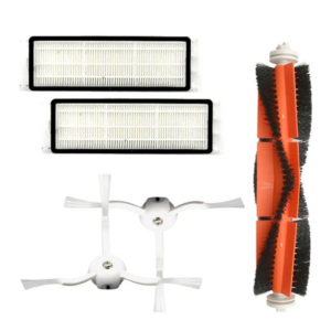 Xiaomi Mi Robot Vakum 2 Roborock S50 S51 S5 Hepa Filtre + Yan Fırça Ana Fırça Için Toz Kutusu Set-(5775)