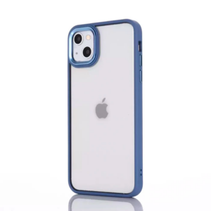 Ally iPhone 13 6.1inç Kılıf Parlak Renkli Çerçeveli Ultra Lüx TPU Silikon Kılıf-(5775)