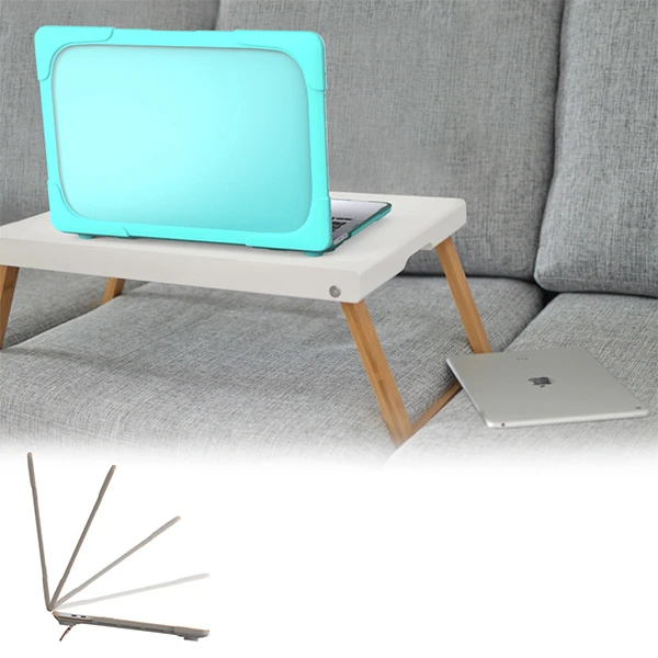 MacBook Pro 13 inch A2289-A2251-A2338 (2020) Standlı Koruyucu Kılıf-(5775) - Görsel 4