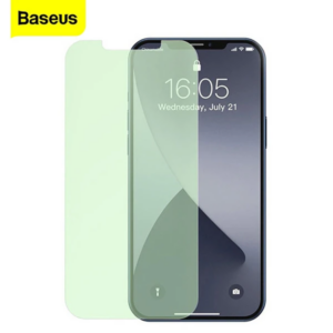 BASEUS  İPhone 12/ 12 Pro 6.1 0.30mm Full Tempered Cam Ekran Koruyucu 2Set Anti-Bluelight-(5775)