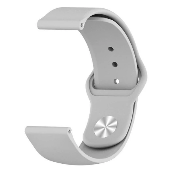 Ally 20MM Galaxy Watch 42MM/ Active 1-2/ S2 Classic Kayış Kordon Silikon-(5775) - Görsel 6