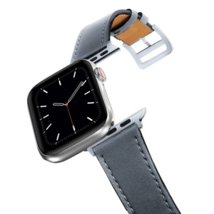 Ally Apple Watch 7-8 41mm 6-5-4 40mm Single Coil Deri Kayış Kordon 3-2-1 38mm-(5775)