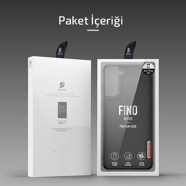 Dux Ducis Sm Galaxy S21 Plus Kılıf Fino Series Premium Arka Koruma Kılıf-(5775) - Görsel 4