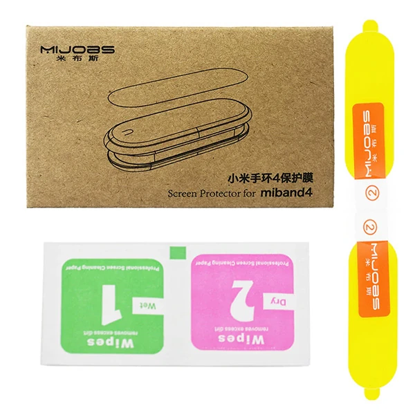 Mijobs Mi Band 5-4 Darbe Emici Ekran Koruyucu 2 Adet Set-(5775) - Görsel 4