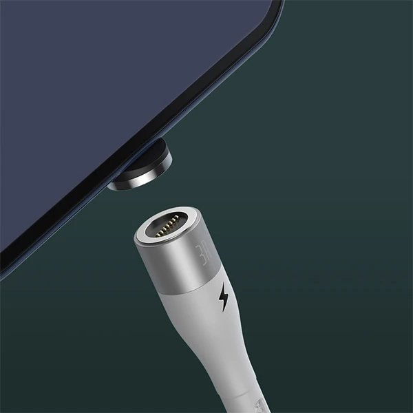 Baseus Zinc Safe Manyetik Usb Kablo Şarj Android Micro 2.1A 1Metre-(5775) - Görsel 3
